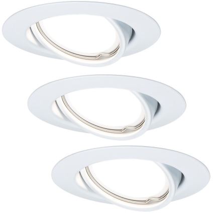 Paulmann - TIP 3975 - SET 3xLED/4,8W Prigušiva ugradbena svjetiljka 230V