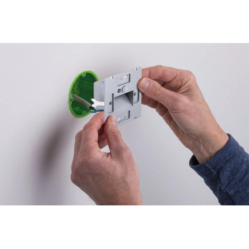 Paulmann  93135 - LED/1,2W Stubišna svjetiljka sa senzorom EDGE 230V crna