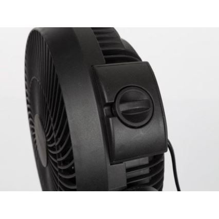 Perel - Podni ventilator 2v1 35W/230V crna