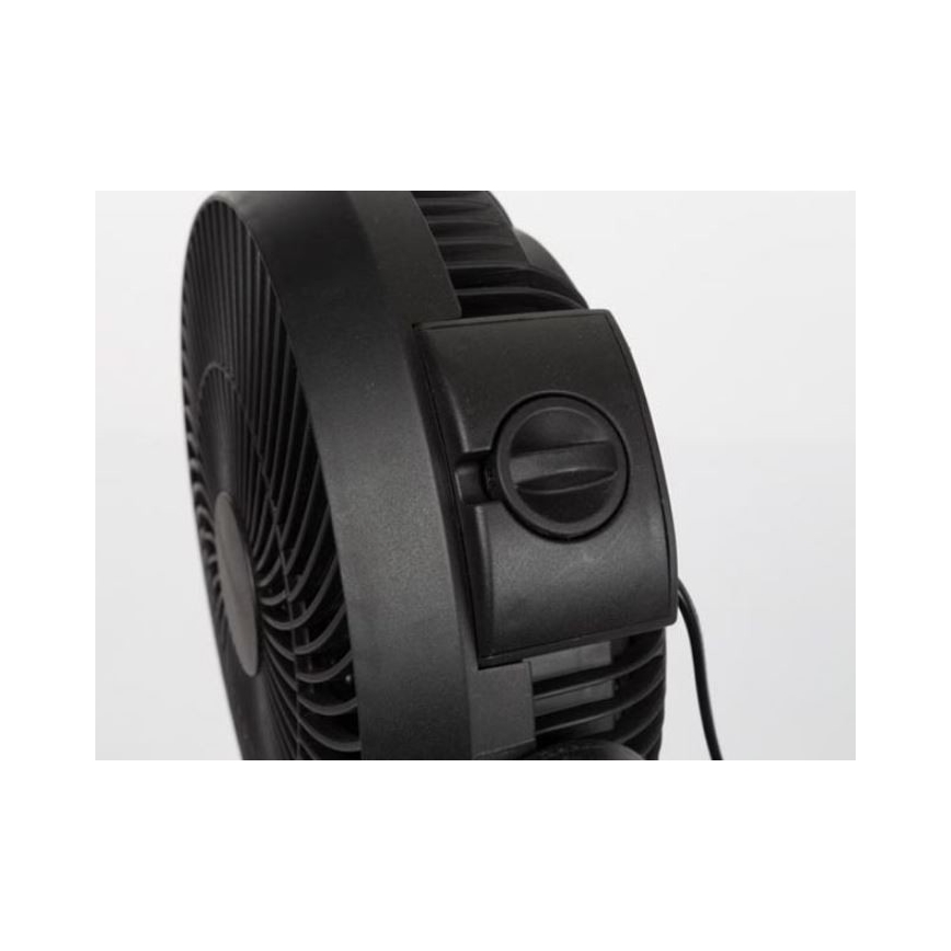 Perel - Podni ventilator 2v1 35W/230V crna