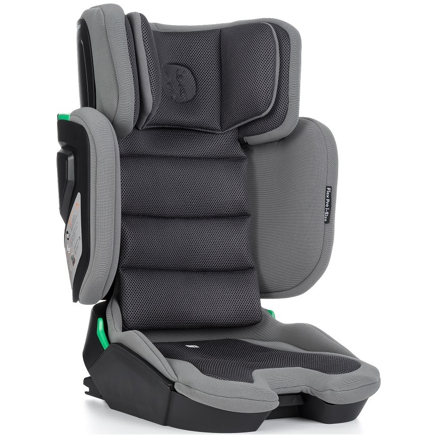 PETITE&MARS - Autosjedalica FLEX PRO i-Size 100-150 cm (15-36 kg) siva