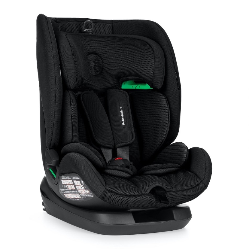 PETITE&MARS - Autosjedalica PRIME PRO i-Size 76-150 cm (9-36 kg) crna
