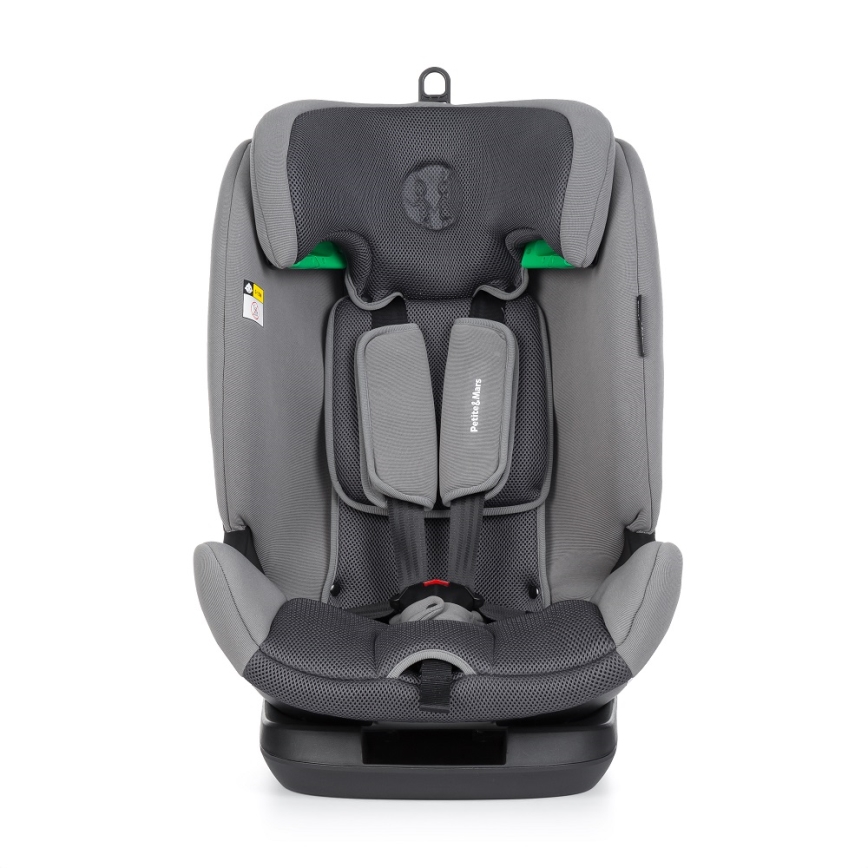 PETITE&MARS - Autosjedalica PRIME PRO i-Size 76-150 cm (9-36 kg) siva