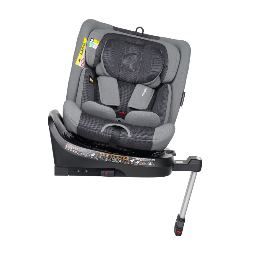 PETITE&MARS - Autosjedalica TWISTGUARD PRO i-Size 40-150 cm (0-36 kg) siva