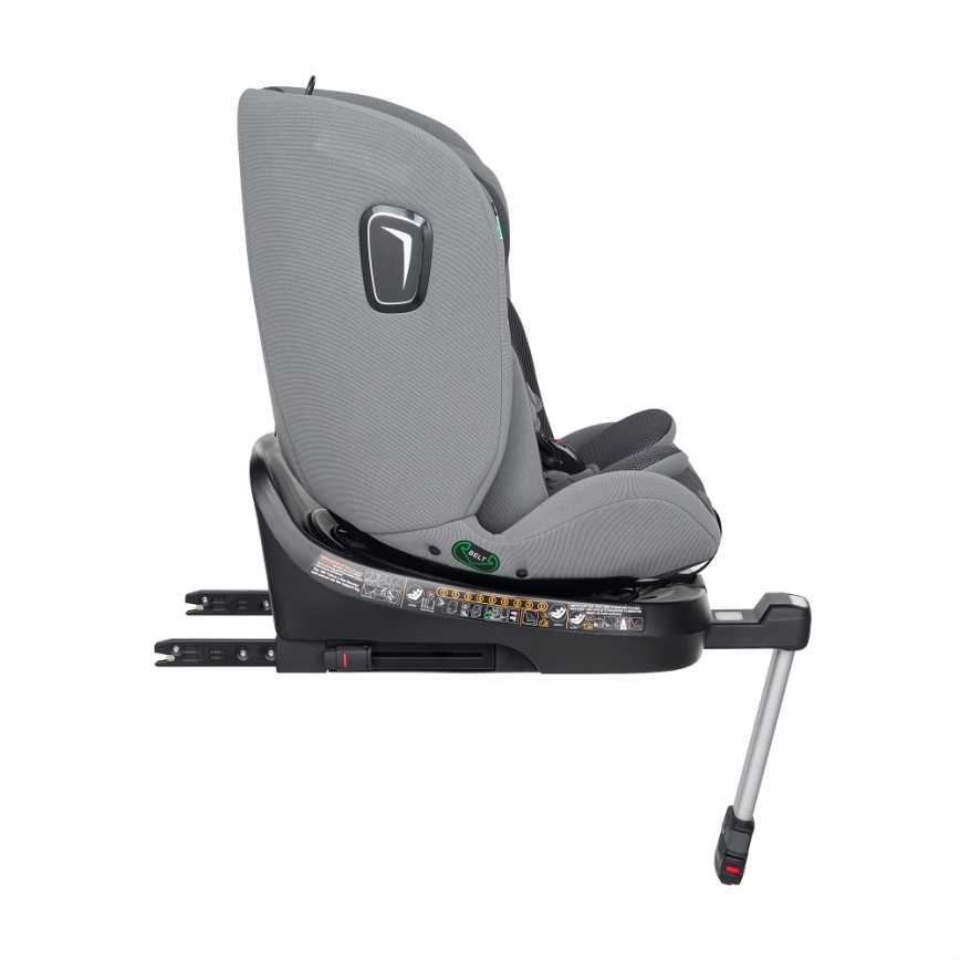 PETITE&MARS - Autosjedalica TWISTGUARD PRO i-Size 40-150 cm (0-36 kg) siva