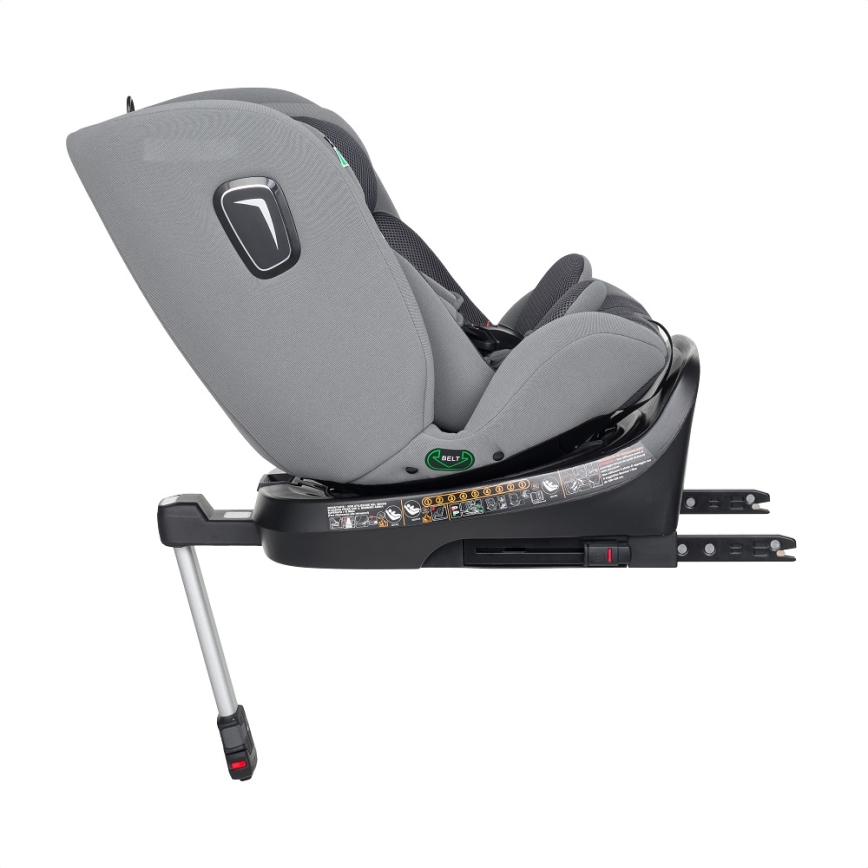PETITE&MARS - Autosjedalica TWISTGUARD PRO i-Size 40-150 cm (0-36 kg) siva