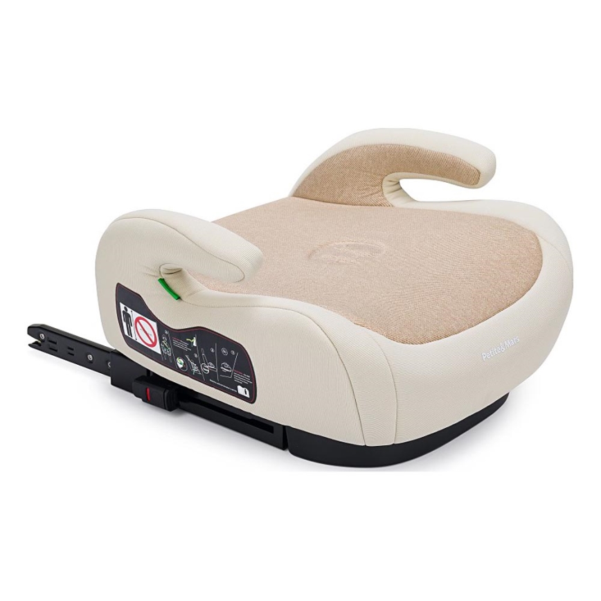 PETITE&MARS - Booster autosjedalica OPTIMUS PRO i-Size 125-150 cm (22-36 kg) bež