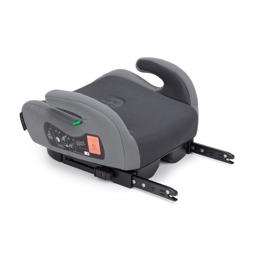 PETITE&MARS - Booster autosjedalica OPTIMUS PRO i-Size 125-150 cm (22-36 kg) siva