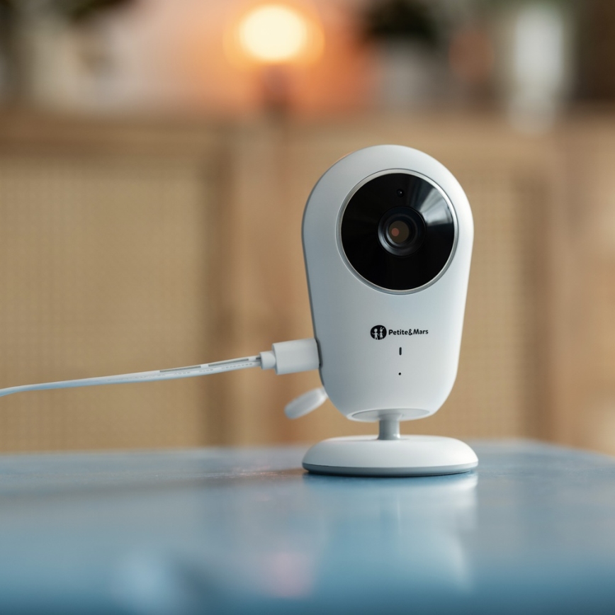 PETITE&MARS - Dječji monitor za bebe NANO 4.0 3,7V 1760 mAh