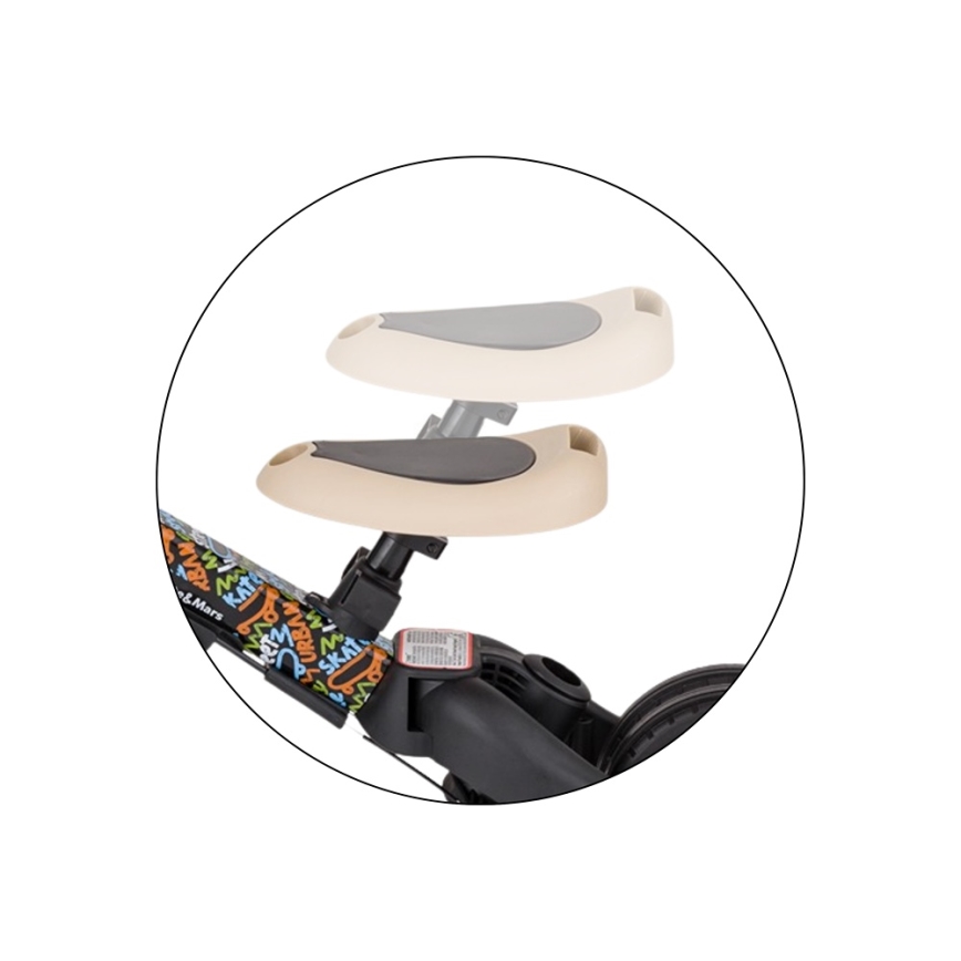 PETITE&MARS - Dječji tricikl 5u1 TURBO LIMITED City Beat