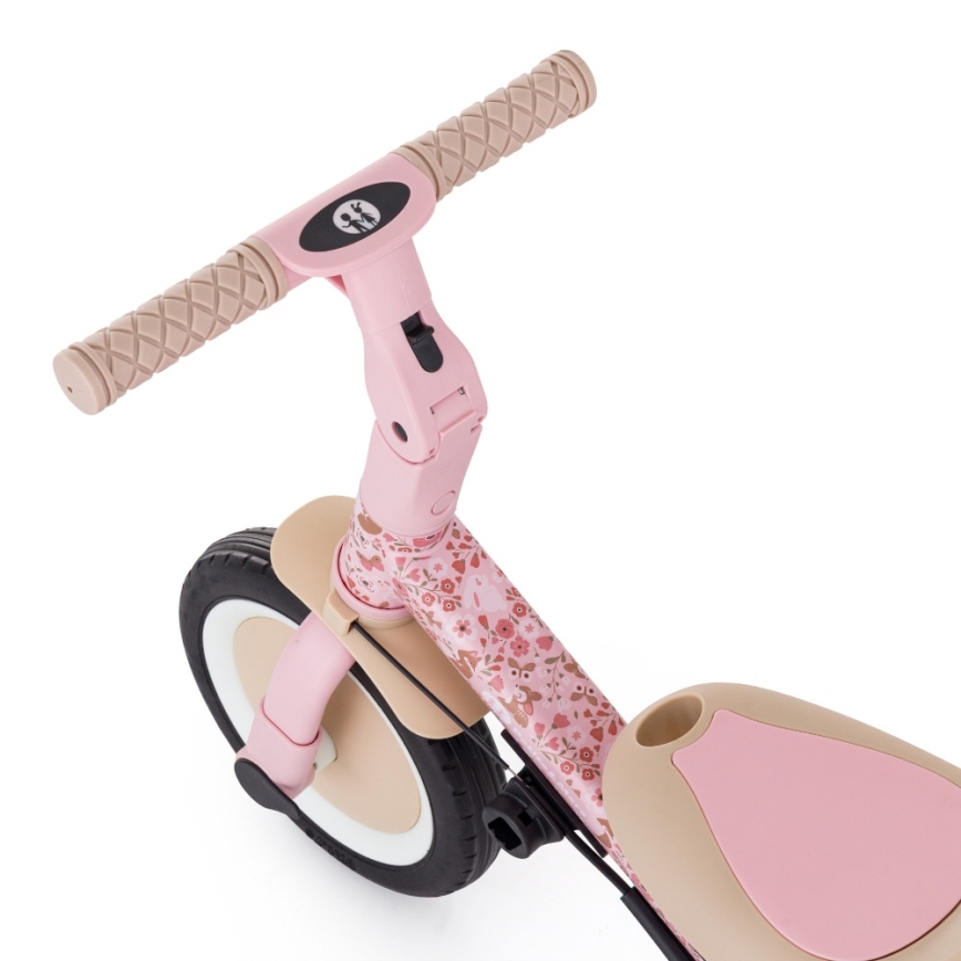 PETITE&MARS - Dječji tricikl 5u1 TURBO LIMITED Rosy Wilderness