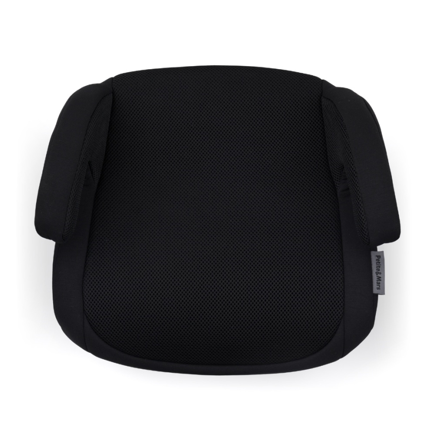 PETITE&MARS - Podižna sjedalica za automobil OPTIMUS PRO i-Size Air 125-150 cm (22-36 kg) crna