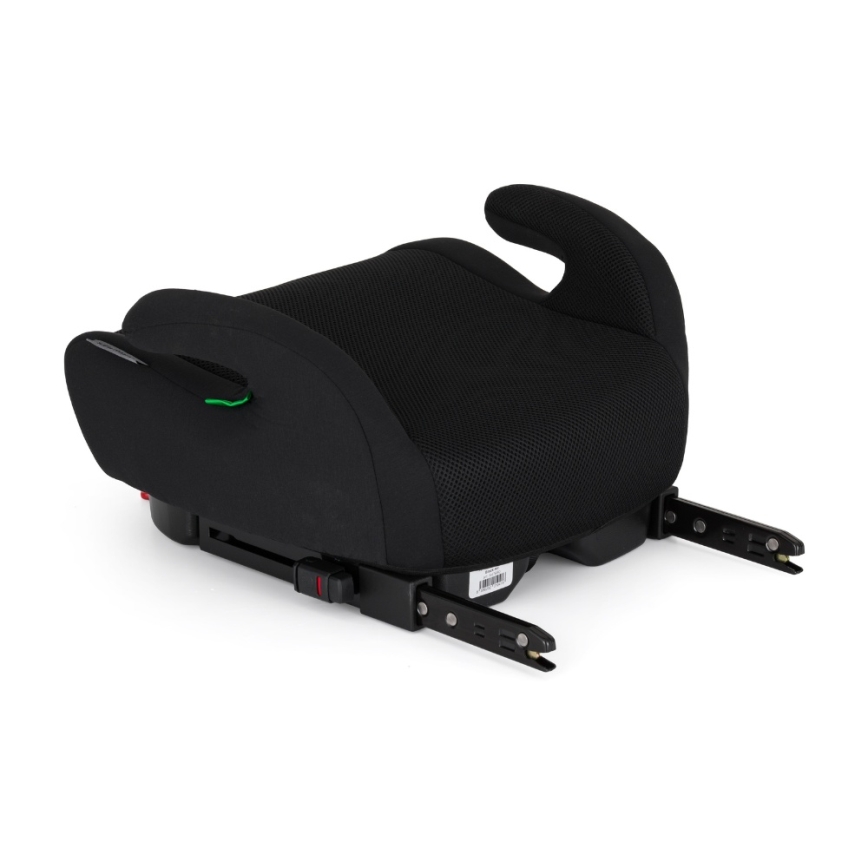PETITE&MARS - Podižna sjedalica za automobil OPTIMUS PRO i-Size Air 125-150 cm (22-36 kg) crna