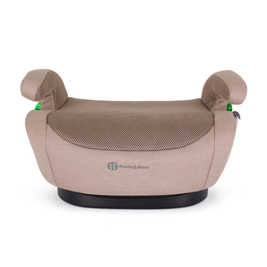PETITE&MARS - Podižna sjedalica za auto OPTIMUS PRO i-Size Air 125-150 cm (22-36 kg) smeđa