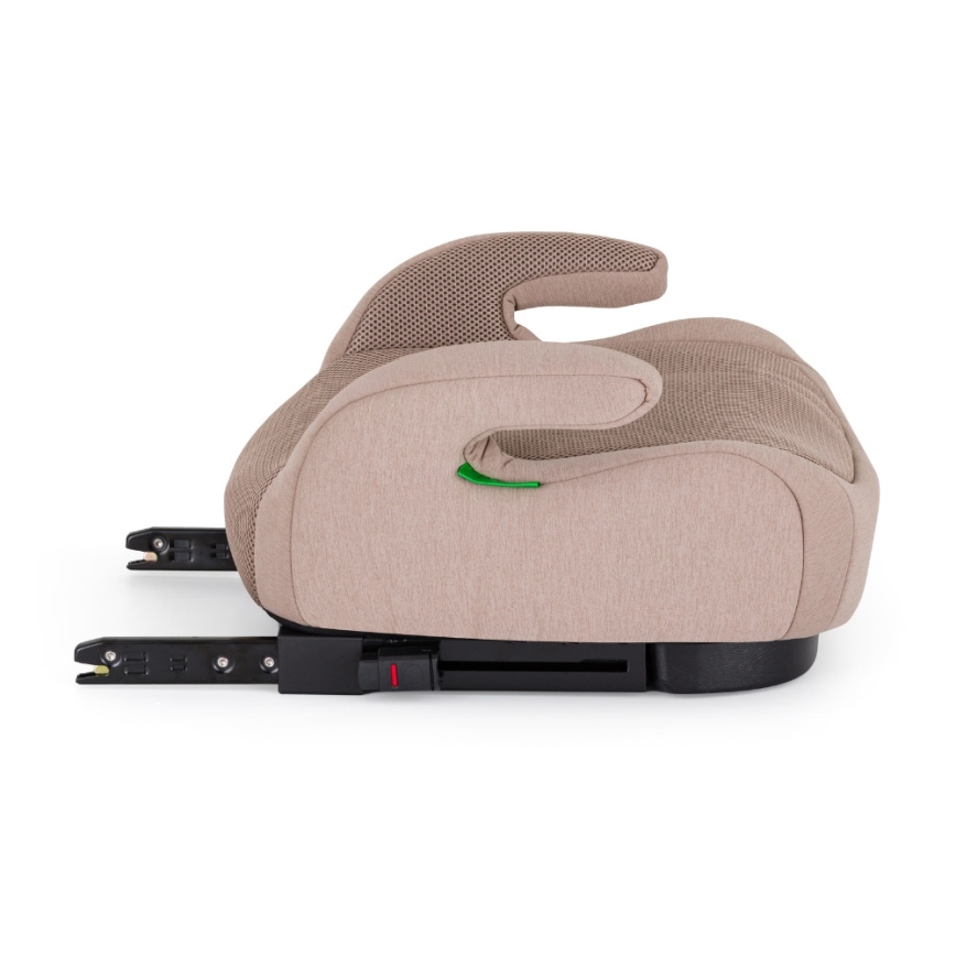 PETITE&MARS - Podižna sjedalica za auto OPTIMUS PRO i-Size Air 125-150 cm (22-36 kg) smeđa