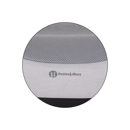 PETITE&MARS - Povišenje za auto OPTIMUS PRO i-Size Air 125-150 cm (22-36 kg) sivo