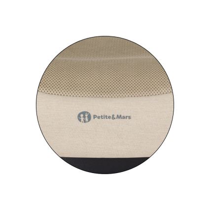 PETITE&MARS - Povišenje za auto OPTIMUS PRO i-Size Air 125-150 cm (22-36 kg) bež