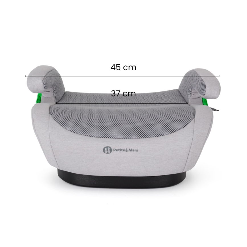 PETITE&MARS - Povišenje za auto OPTIMUS PRO i-Size Air 125-150 cm (22-36 kg) bež