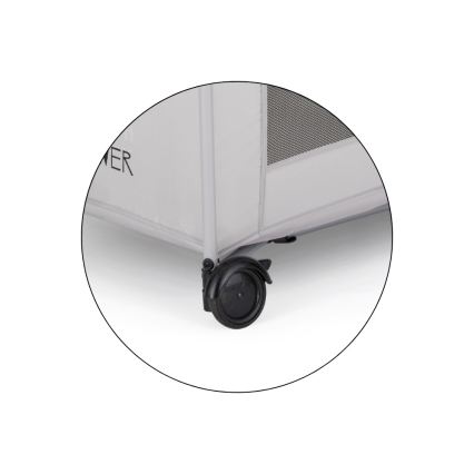 PETITE&MARS - Prijenosni krevetić KOOT Zebra Super Power