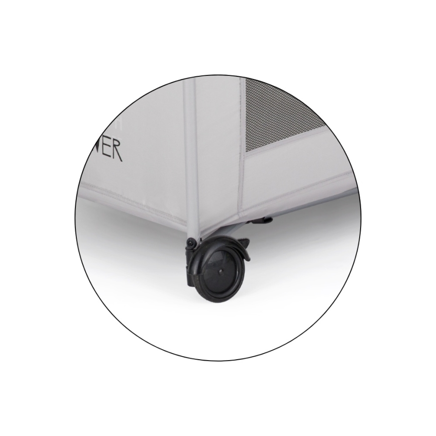 PETITE&MARS - Prijenosni krevetić KOOT Zebra Super Power