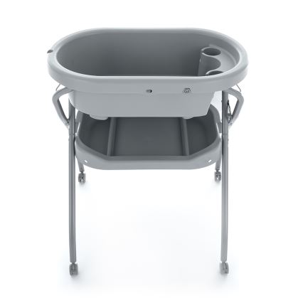 PETITE&MARS - Preklopni stol s kadicom SPA 3u1 siva