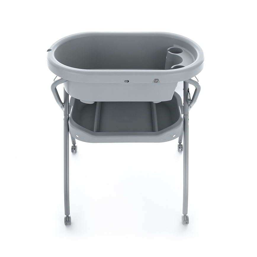 PETITE&MARS - Preklopni stol s kadicom SPA 3u1 siva