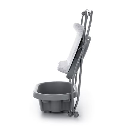 PETITE&MARS - Preklopni stol s kadicom SPA 3u1 siva