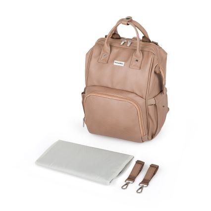 PETITE&MARS - Torba za presvlačenje za dječju kolica JASPER smeđa