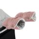 PETITE&MARS - SET Zimska vreća za kolica 3u1 JIBOT + rukavice za kolica JASIE ružičasta