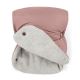 PETITE&MARS - SET Zimska vreća za kolica 3u1 JIBOT + rukavice za kolica JASIE ružičasta
