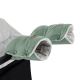 PETITE&MARS - SET Zimska vreća za kolica 3u1 JIBOT + rukavice za kolica JASIE zelena