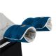 PETITE&MARS - SET Zimska vreća za kolica 3u1 JIBOT + rukavice za kolica plava