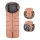 PETITE&MARS - SET Zimska vreća za kolica 4u1 ARCTIC + rukavice za kolica FURRY Pastel Peach