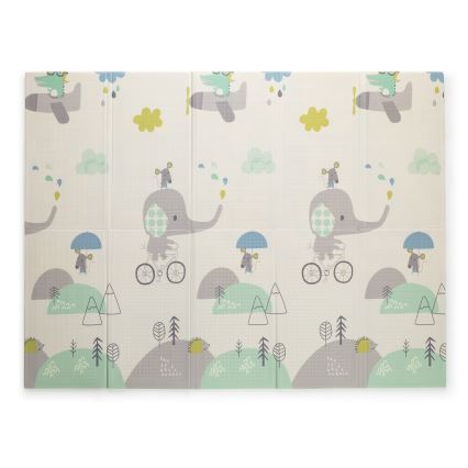 PETITE&MARS - Sklopiva podloga za igranje CAMPY ELEPHANT&CITY