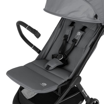 PETITE&MARS - Sportska dječja kolica ZIP Smoky Anthracite