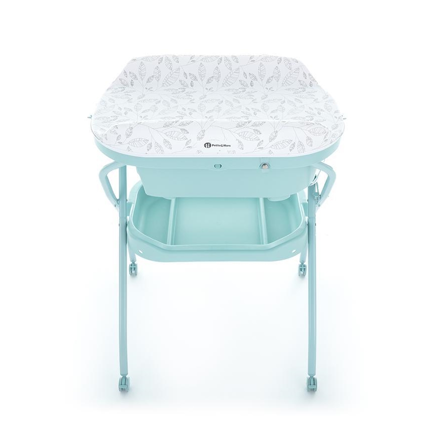 PETITE&MARS - Stalak s kadicom i podlogom za previjanje SPA 3u1 menta