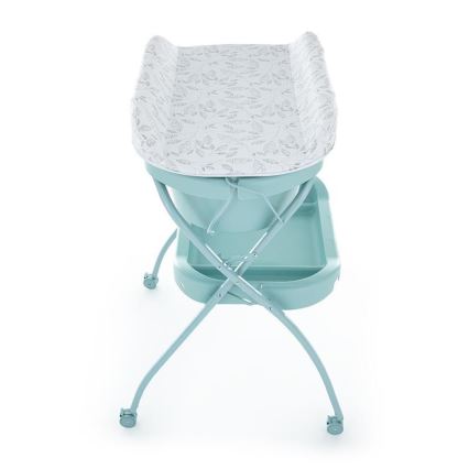 PETITE&MARS - Stalak s kadicom i podlogom za previjanje SPA 3u1 menta