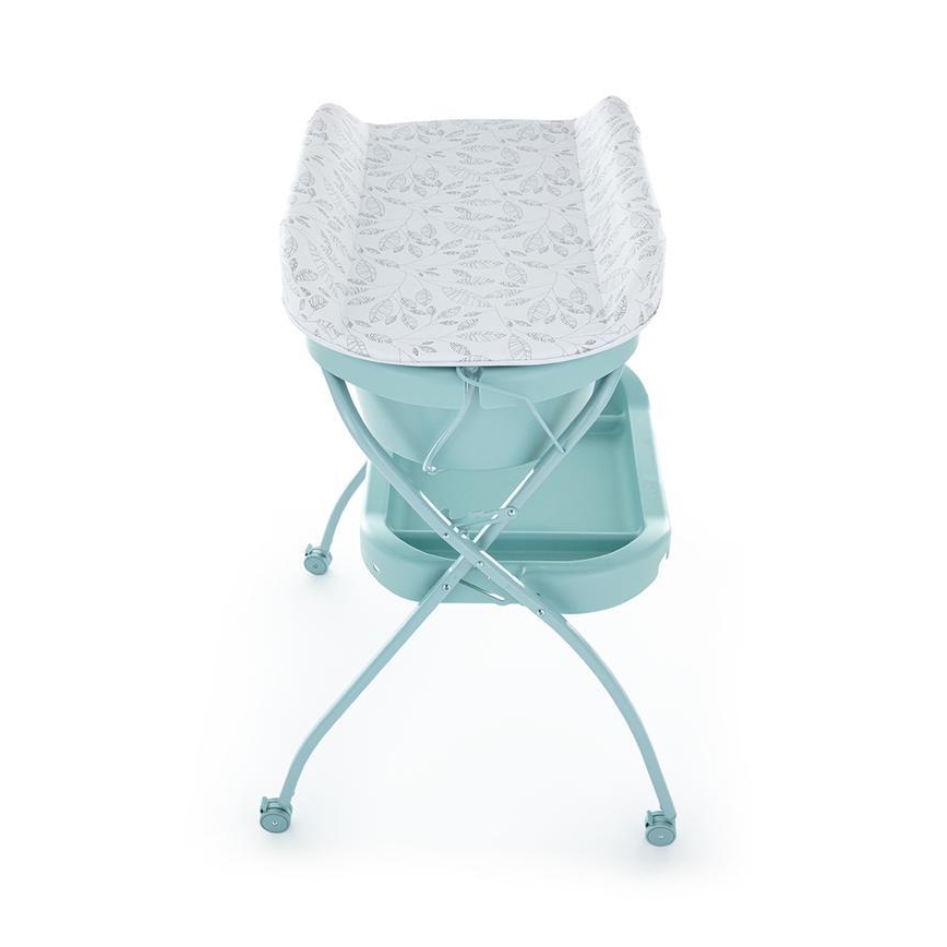PETITE&MARS - Stalak s kadicom i podlogom za previjanje SPA 3u1 menta