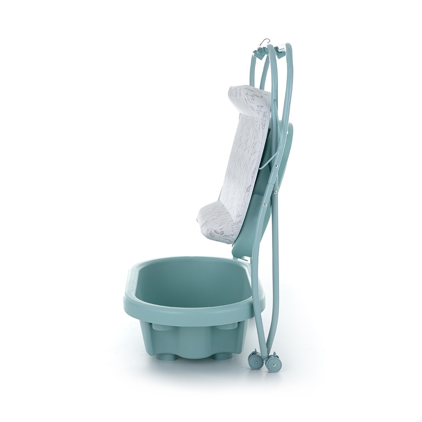 PETITE&MARS - Stalak s kadicom i podlogom za previjanje SPA 3u1 menta