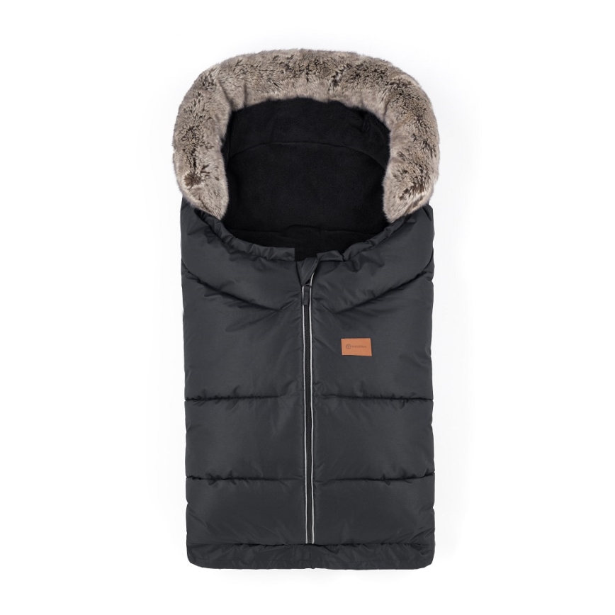 PETITE&MARS - Zimska vreća za kolica 4u1 ARCTIC Forever Black