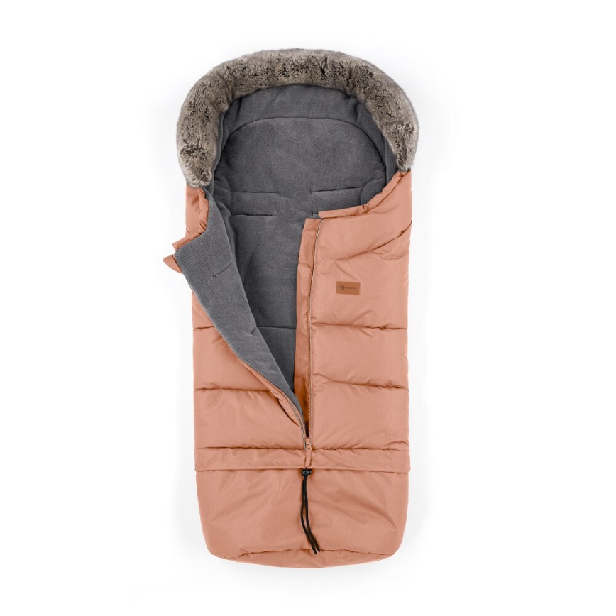 PETITE&MARS - Zimska vreća za kolica 4u1 ARCTIC Pastel Peach