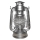 Petrolejska lampa 24 cm srebrna