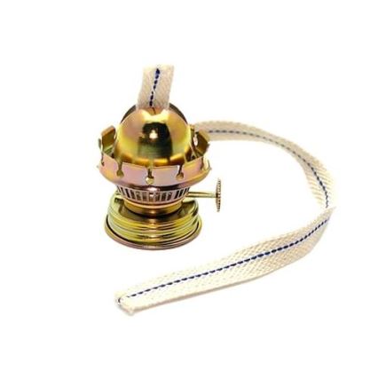 Petrolejska lampa ANNA 33 cm akvamarin