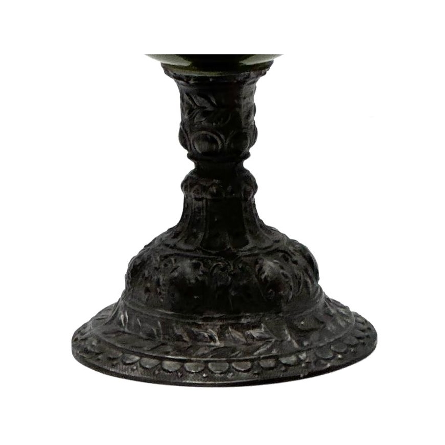 Petrolejska lampa BARBORA 54 cm zelena