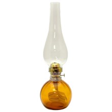 Petrolejska lampa BASIC 38 cm amber