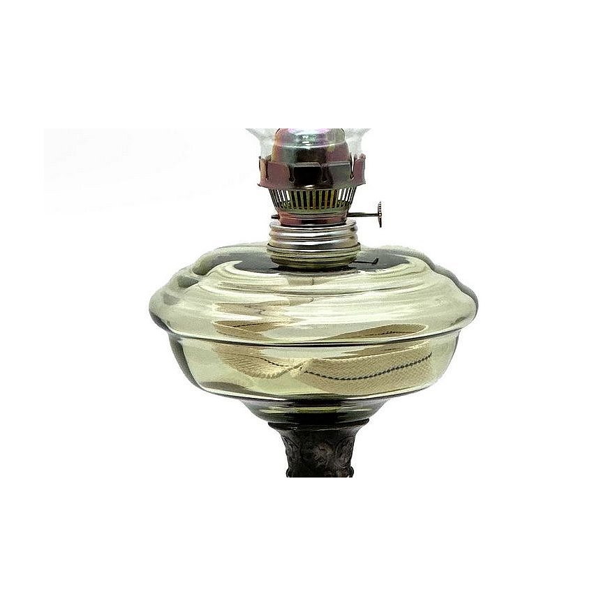 Petrolejska lampa BOHUMILA 54 cm zelena