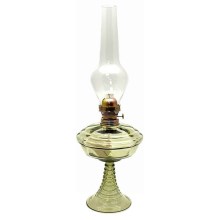 Petrolejska lampa DROBĚNA 50 cm zelena