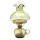 Petrolejska lampa MONIKA 34 cm šumsko zelena karo