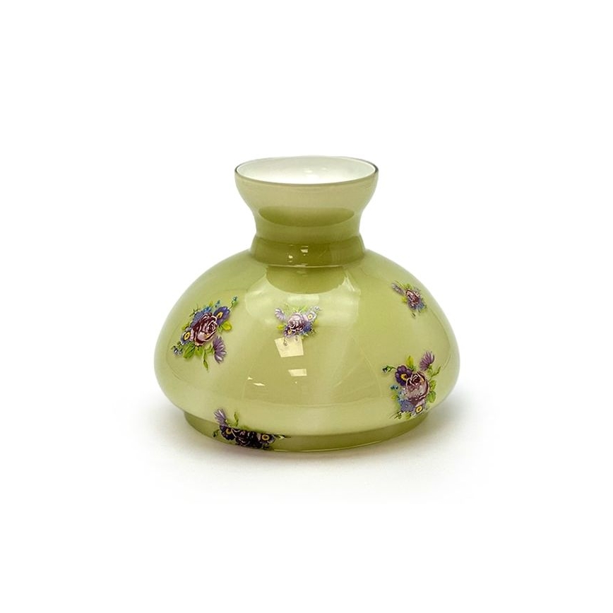 Petrolejska lampa PETRA 42 cm šumsko zelena