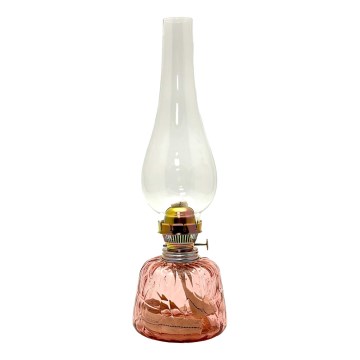 Petrolejska lampa POLY 38 cm bakrena